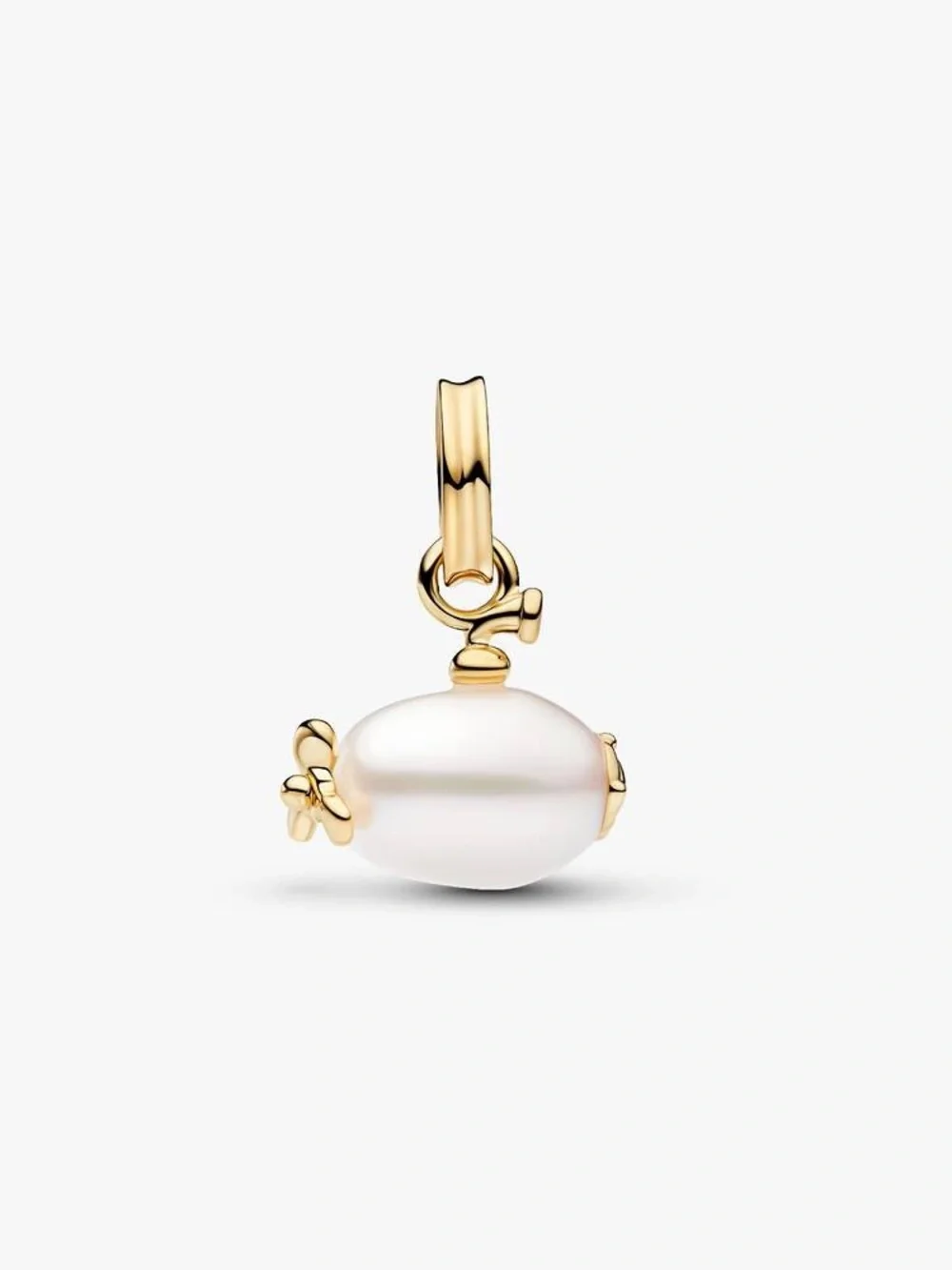 Pandora Treated Freshwater Cultured Baroque Pearl Submarine Dangle Charm